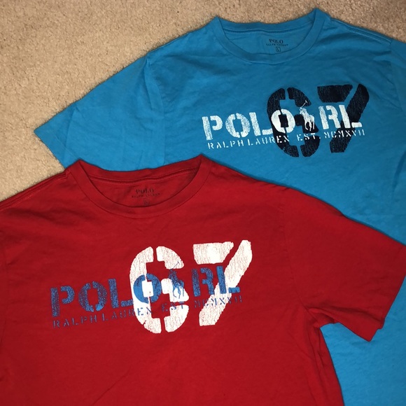 Kids Poll Ralph Lauren Tees - Picture 3 of 7